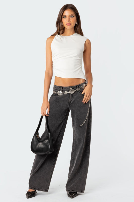 Blair™ | Retro Flair Low Jeans