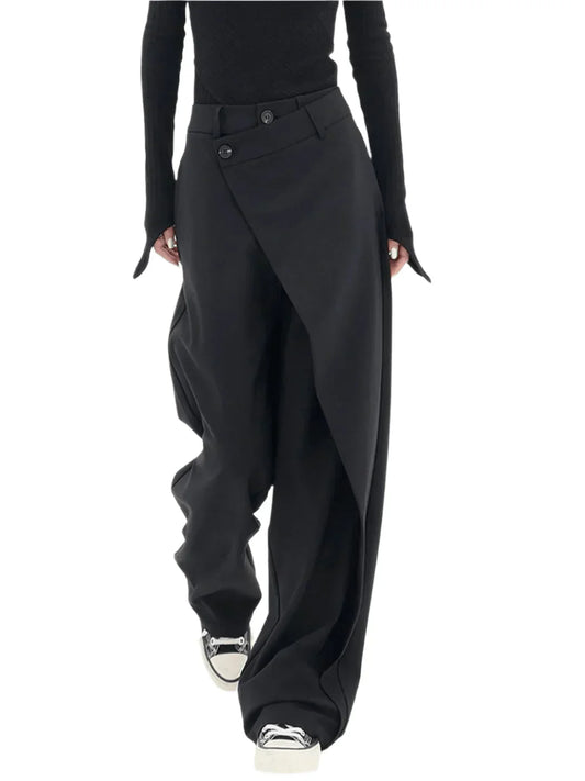 Freja™ – Asymmetriska Baggy Byxor
