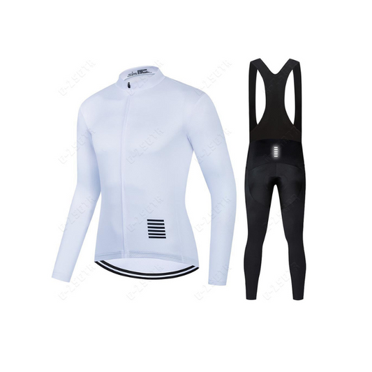 Professional long-sleeved cycling clothing set
